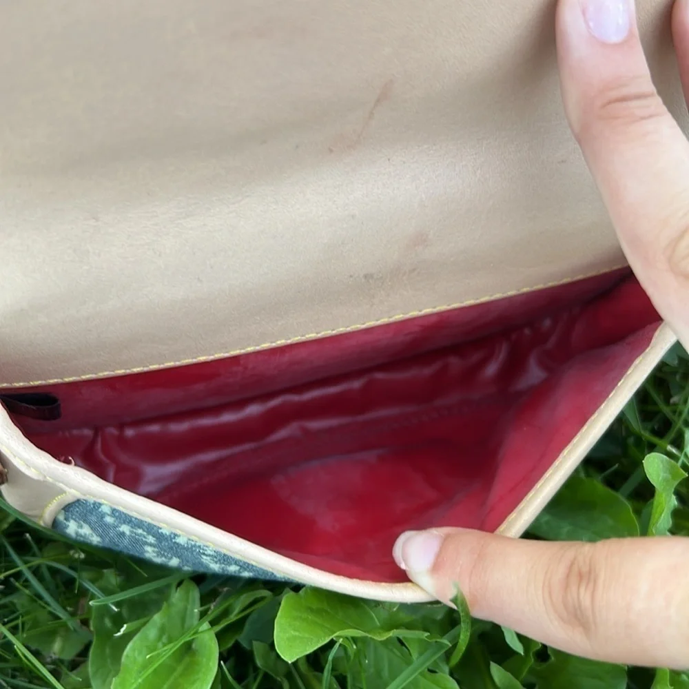 Dooney & Bourke Vachetta wristlet logo monogram